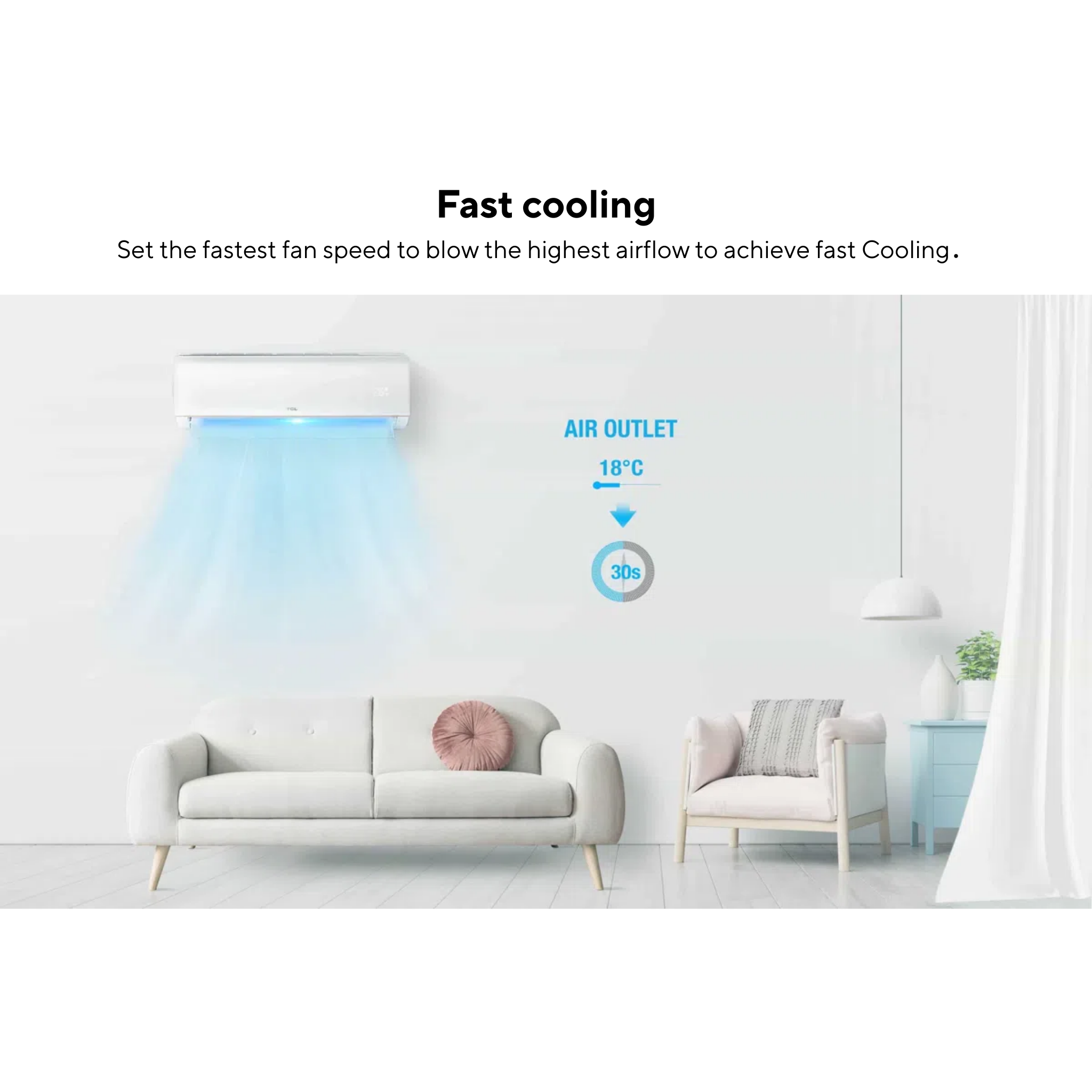 TCL 2.0HP Elite Series Non-Inverter Air Conditioner (TAC-18CSD/XAC1)