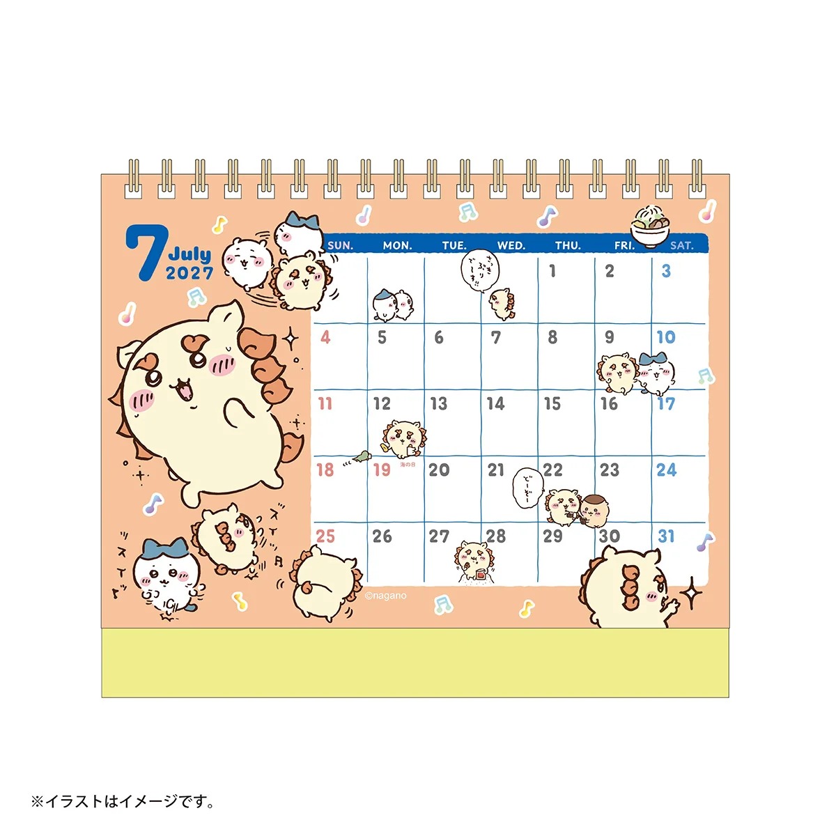 🌸 【預訂】2027 Calendar - Chiikawa 9/10 新品