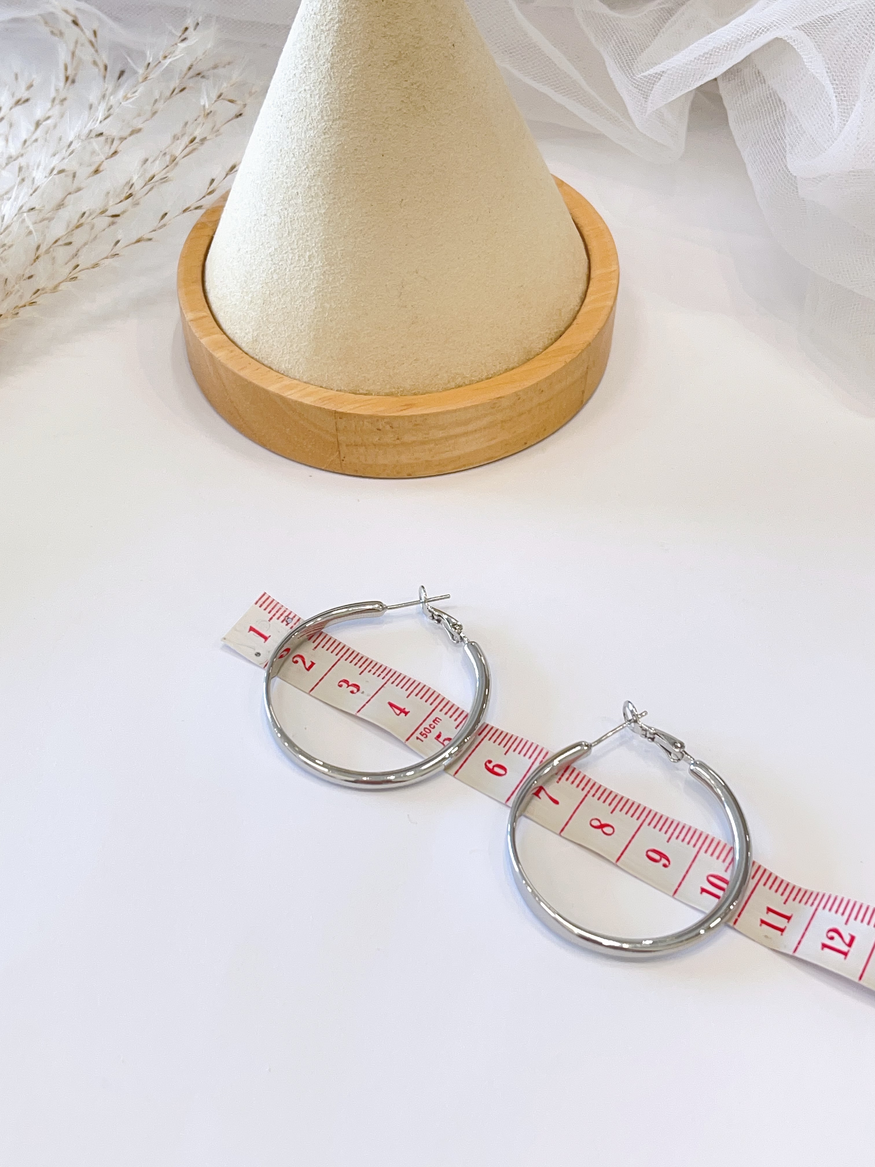 不规则辣妹风耳圈耳环