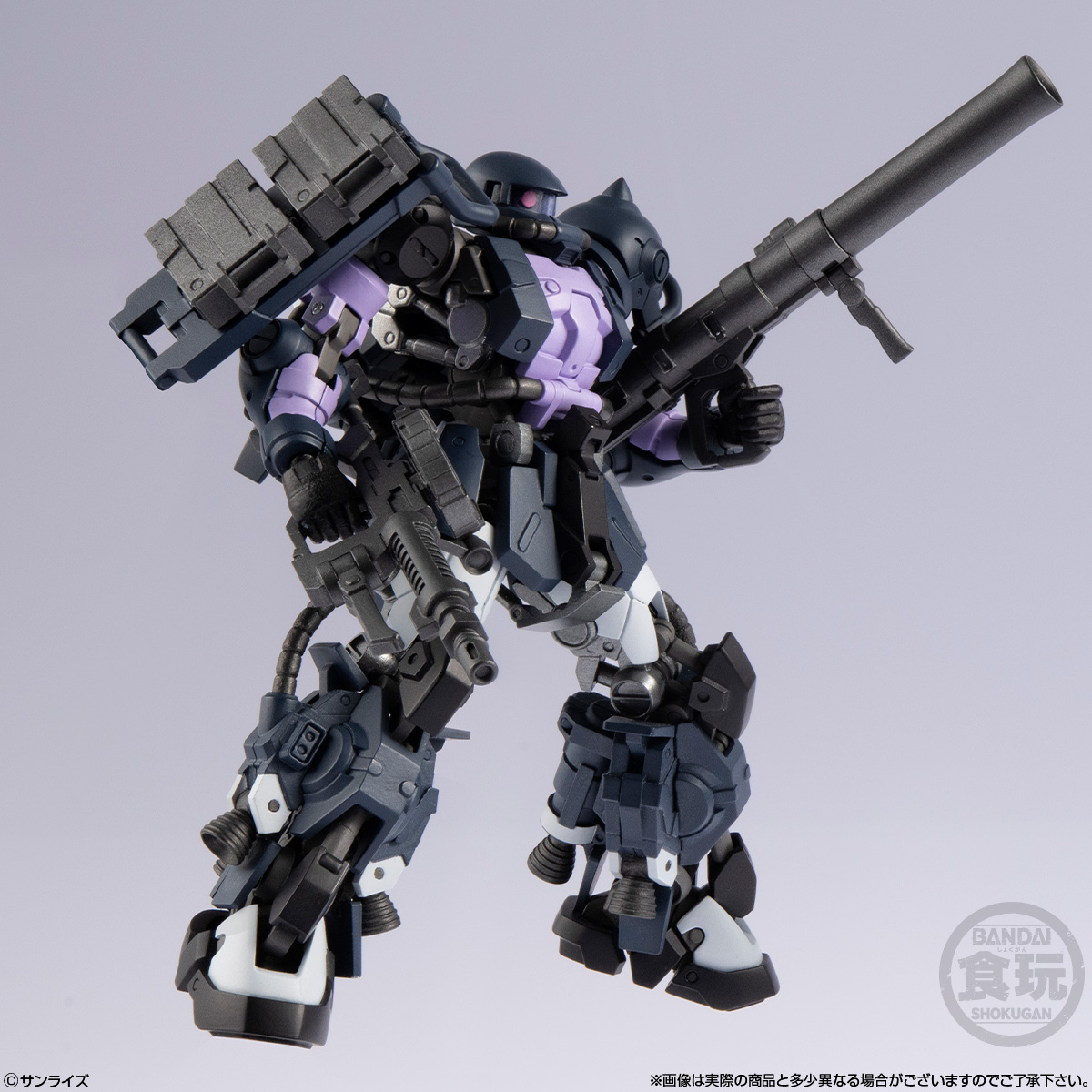 (預訂訂金 $100) (總價 $331) Bandai 機動戰士高達 Gundam Artifact Pro Zaku 高機動型渣古II (黑色三連星規格) 食玩 (行版)