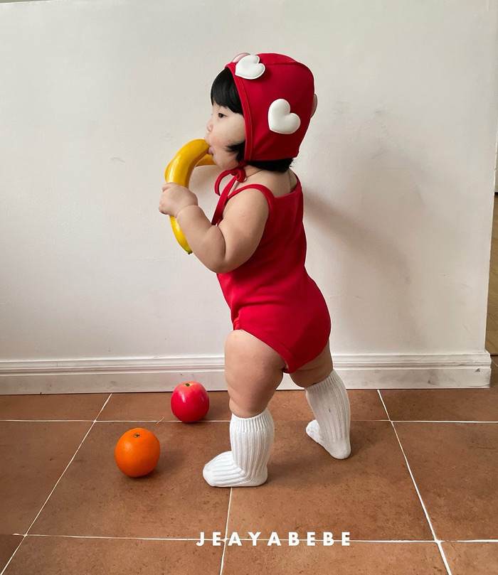 🇰🇷JeayaBebe泳衣+帽