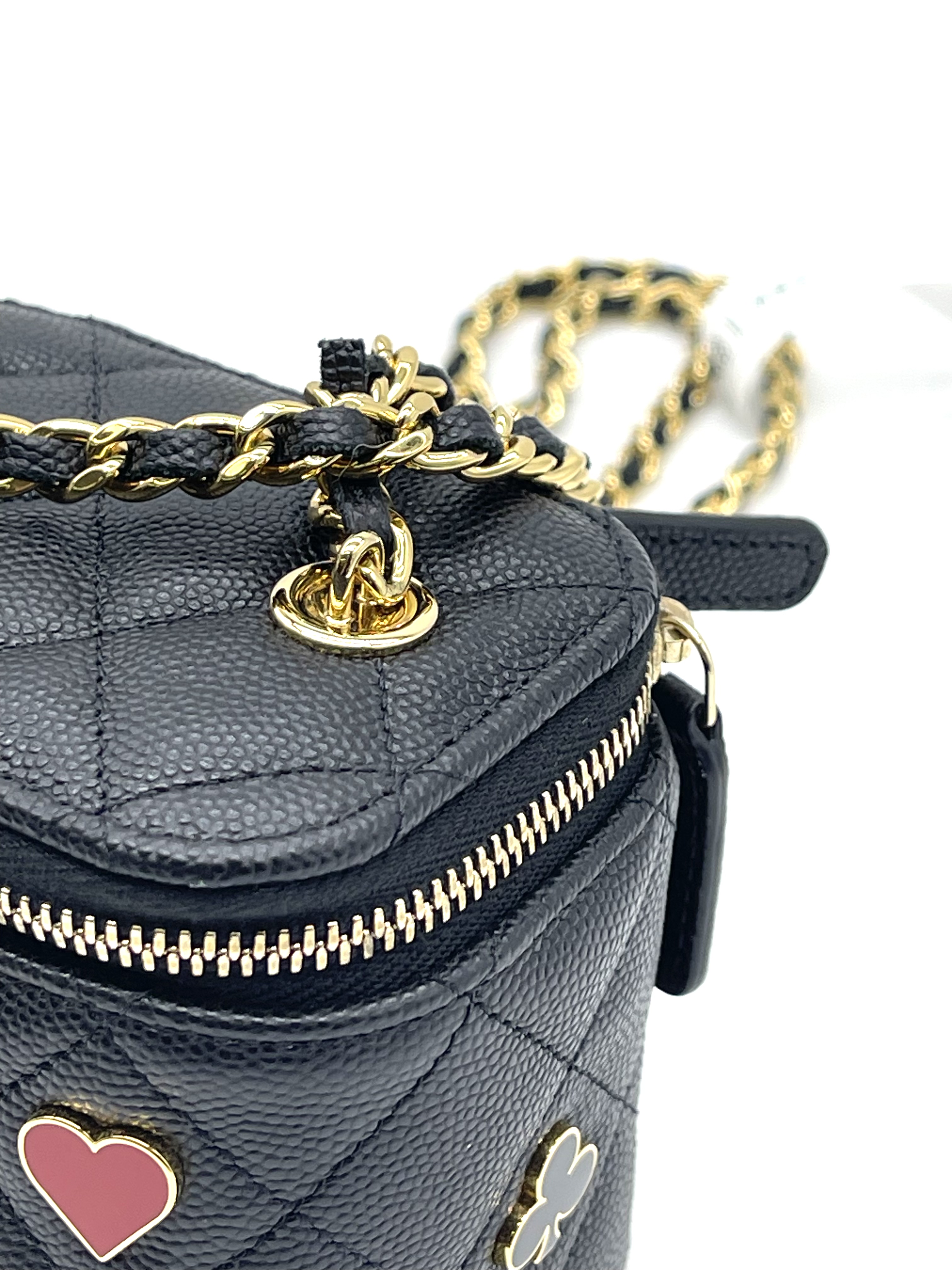 Pre-owned Chanel Coco Casino Vanity Case Mini / Product Code: 26040202