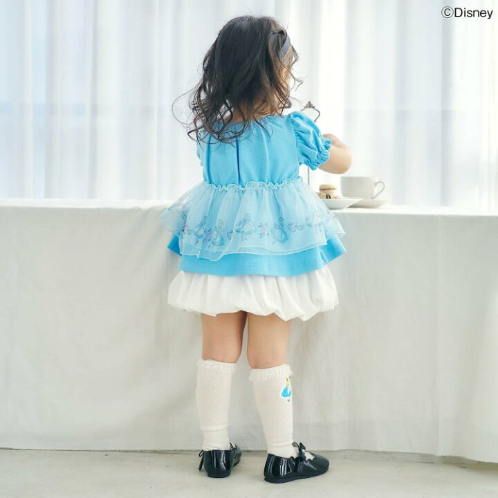🇯🇵預訂 日本直送🇯🇵Apres les cours x 愛麗絲系列人物貼花絲帶荷葉邊長襪