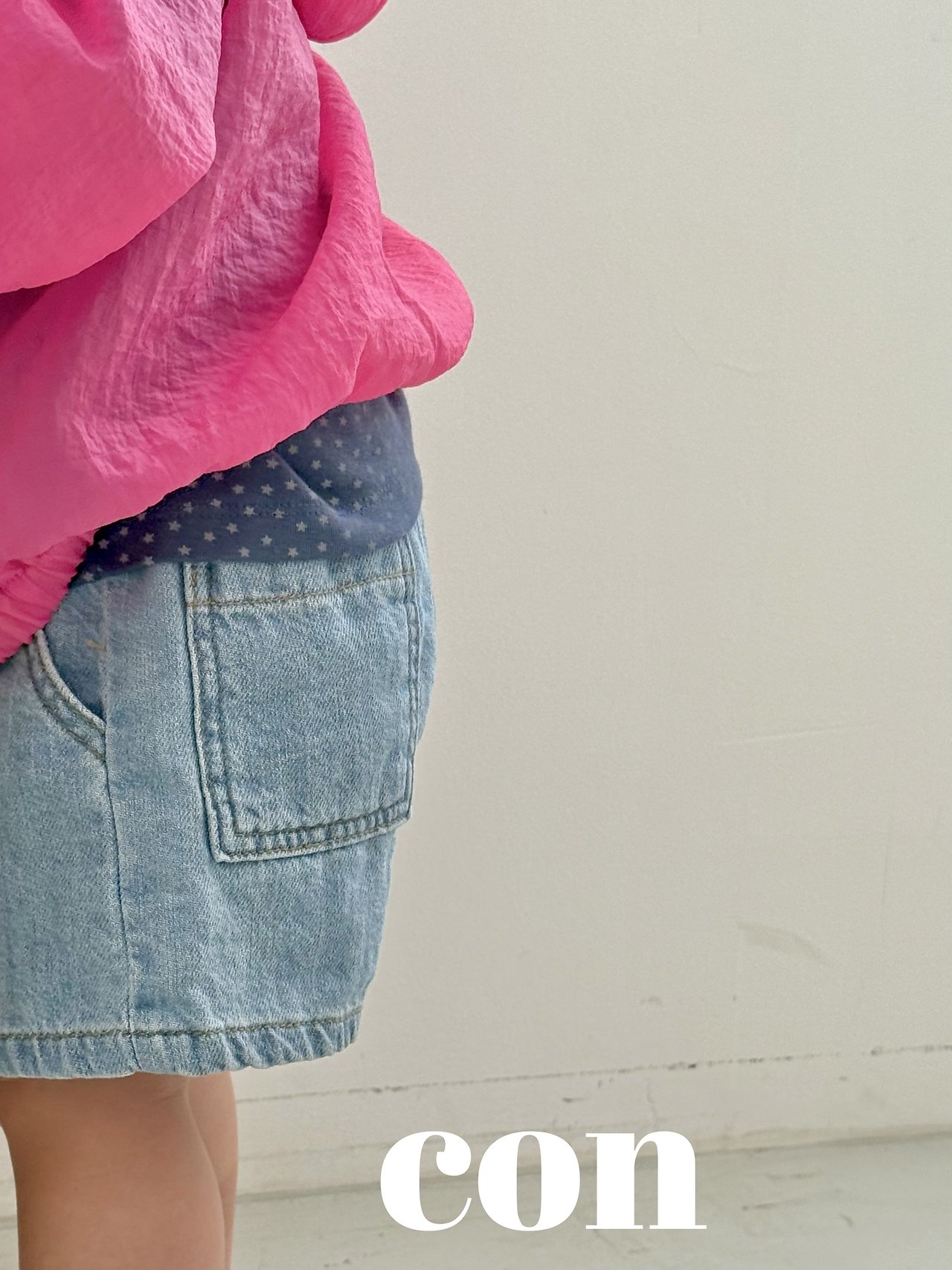 Con | denim shorts (light blue size4(97-107)