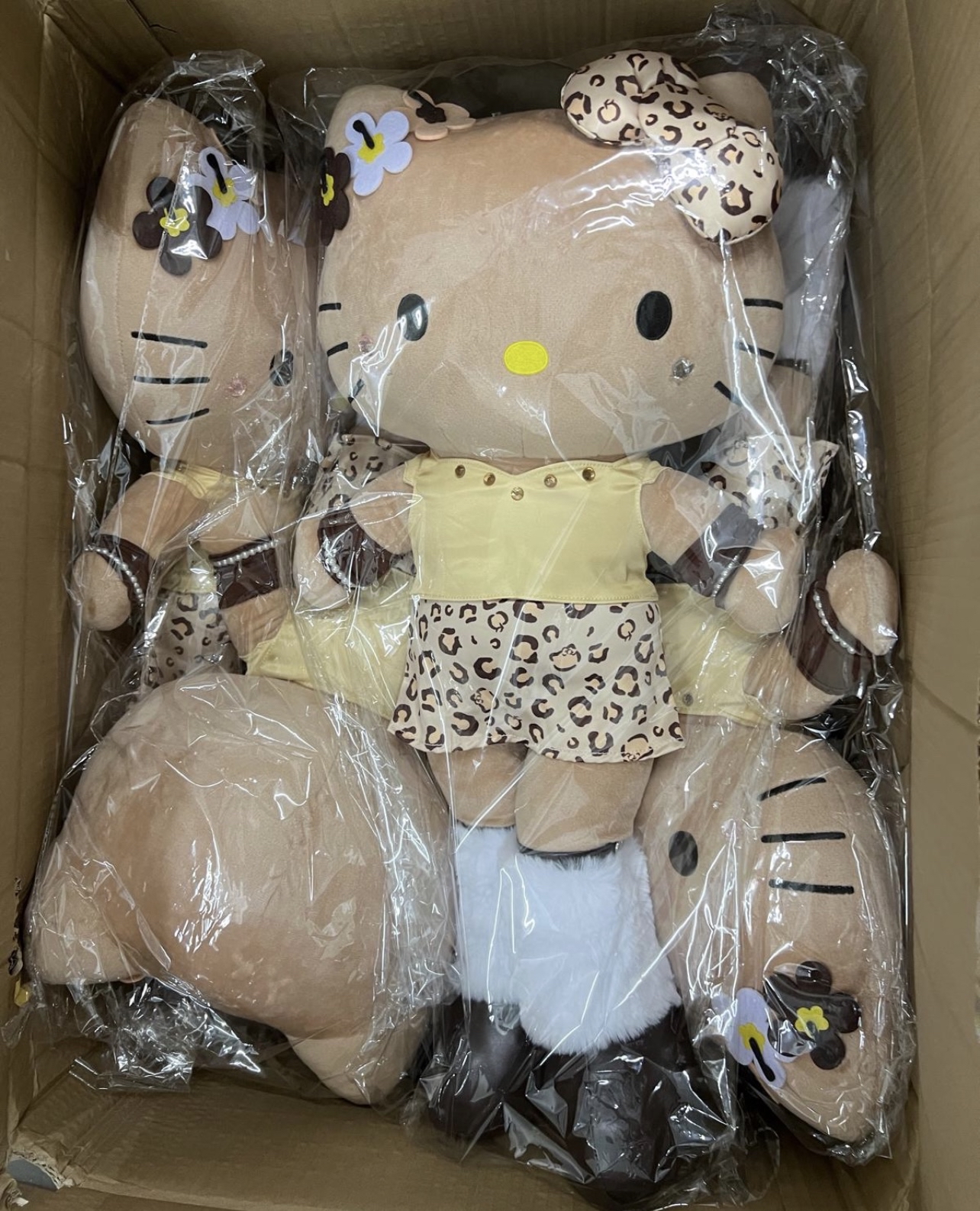 🇹🇼台灣超商限定 限量長腿Kitty 70cm大公仔