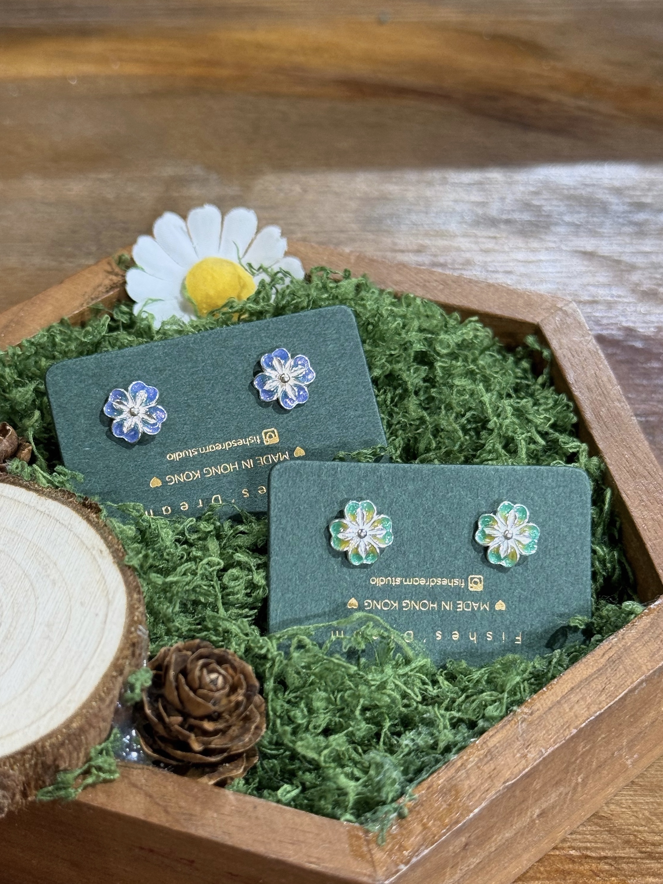 小幸運｜Lucky Bloom Stud Earrings