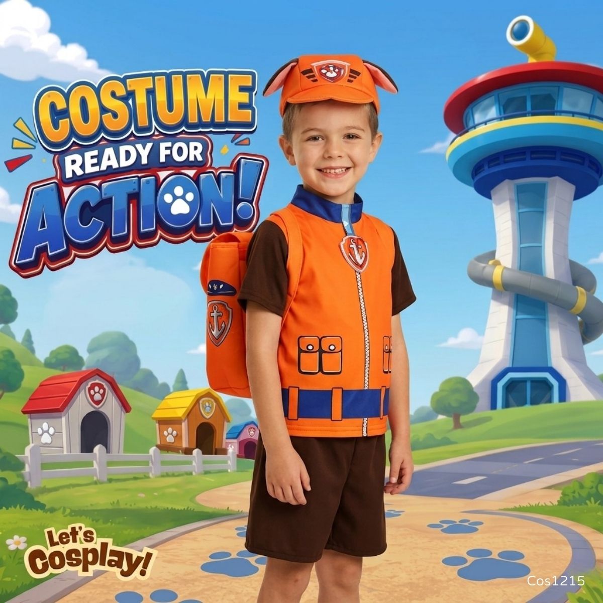 汪汪隊立大功珠珠服裝, Paw Patrol Everest Costume, Everest 女童服裝, 故事角色扮演衣服, 我最喜愛的電影角色服裝