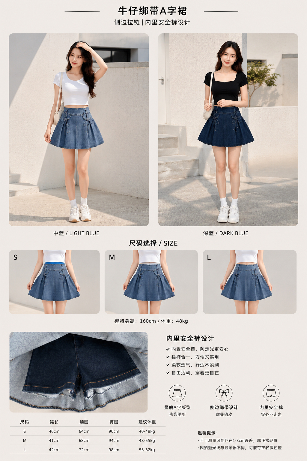 575348 JEANS SKIRTPANT 
