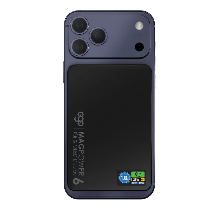 香港行貨 一年保養 EGO MagPower 6 @ QI2.2 10000mAh 外置電 EGO MagPower 6 @ QI2.2 10000mAh External Battery M17Air-Orange