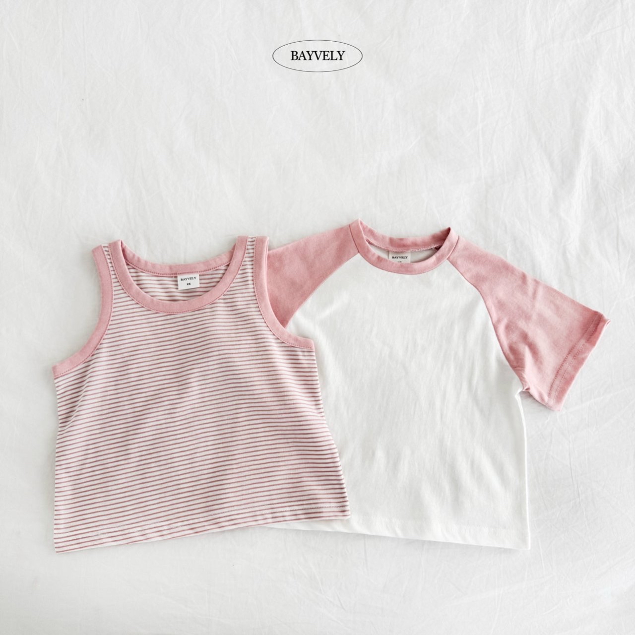 🇰🇷BAYVELY tee+背心set