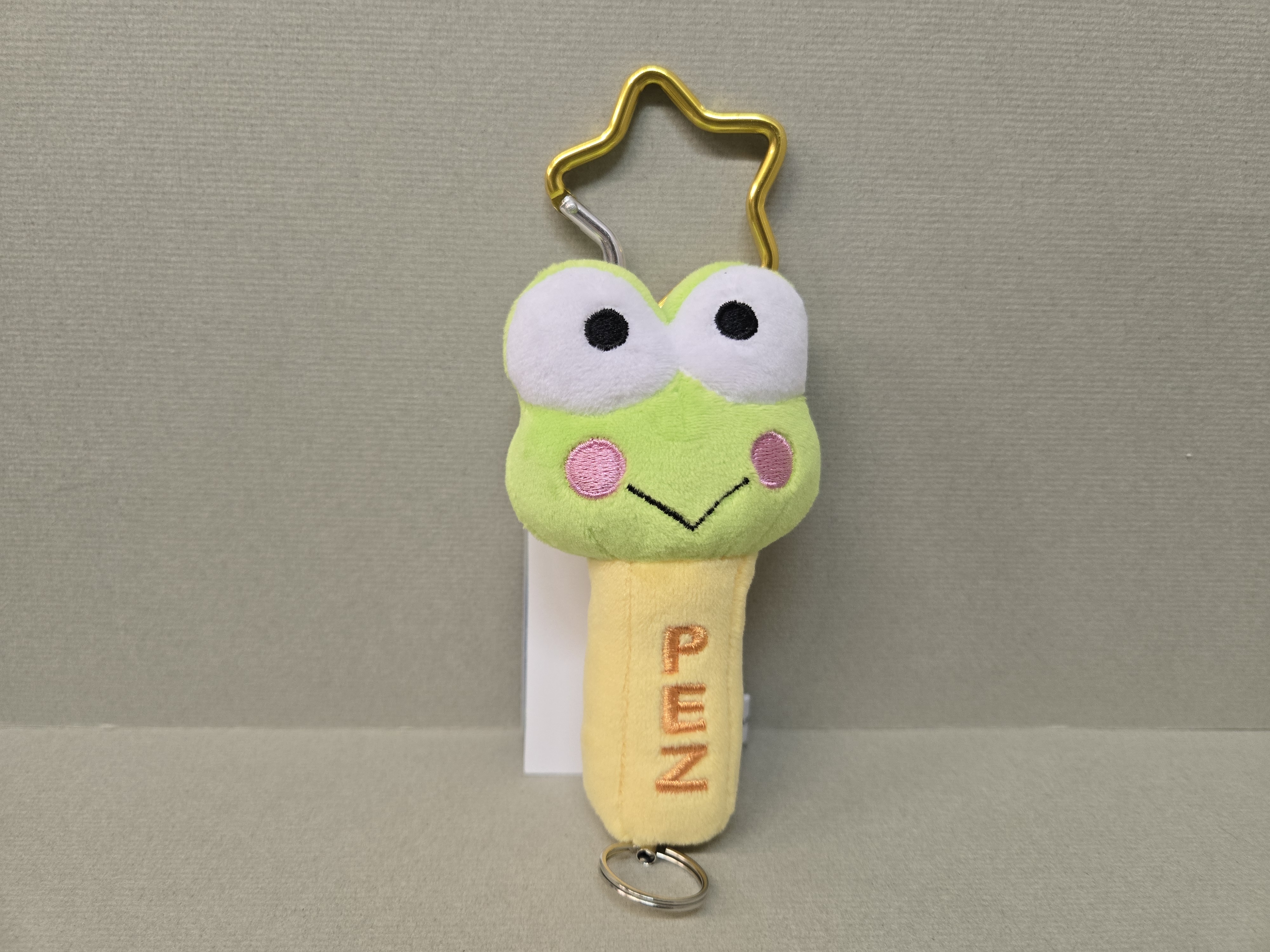 Keroppi 扮薄荷糖款伸長缩短掛飾公仔