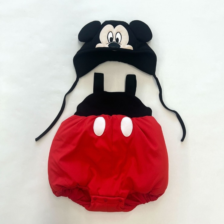 🇯🇵限量預訂 日本直送🇯🇵Just Hug Me系列米奇造型吊帶包屁衣帽子套裝