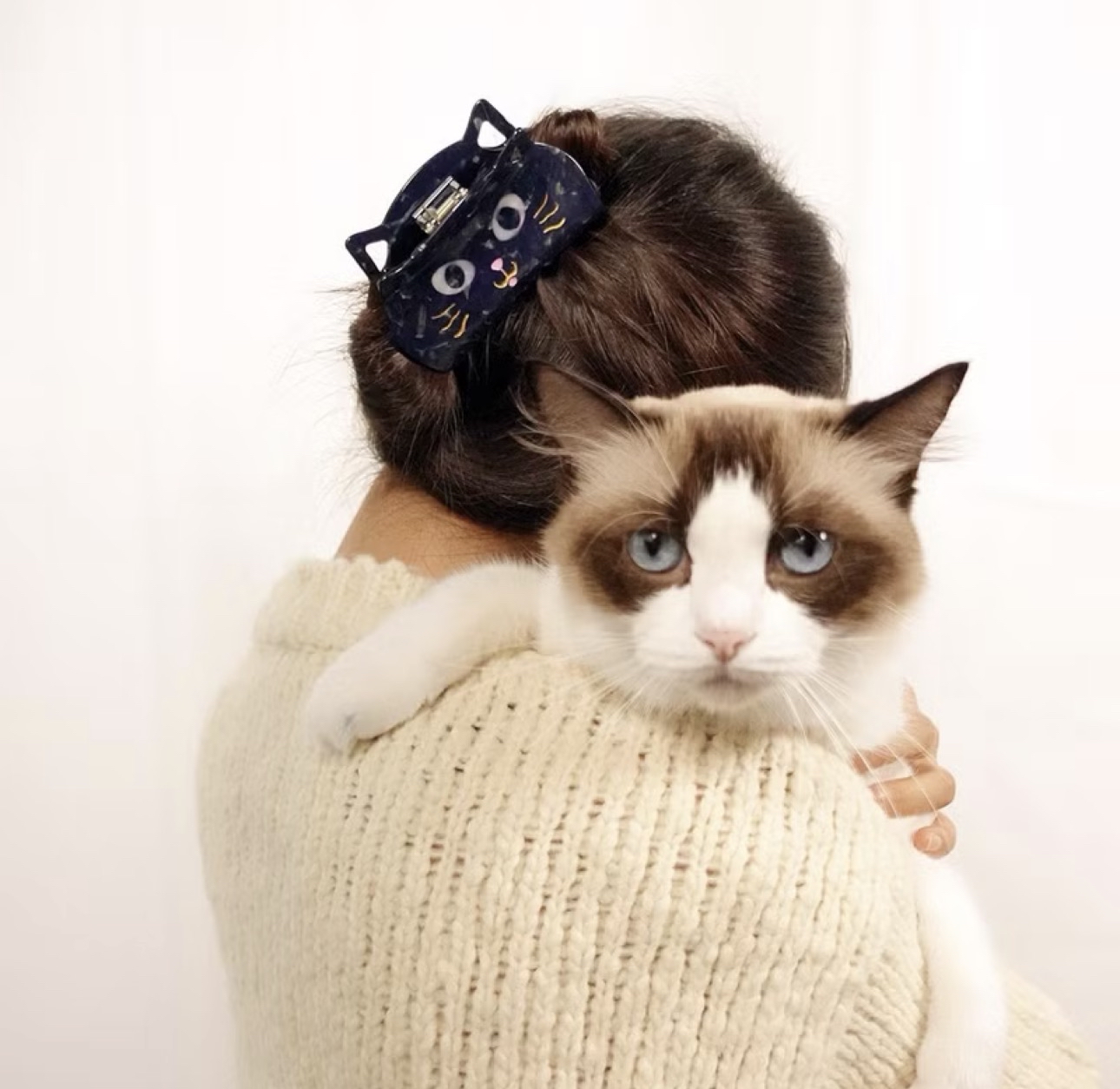 黑貓大臉抓夾 鯊魚夾