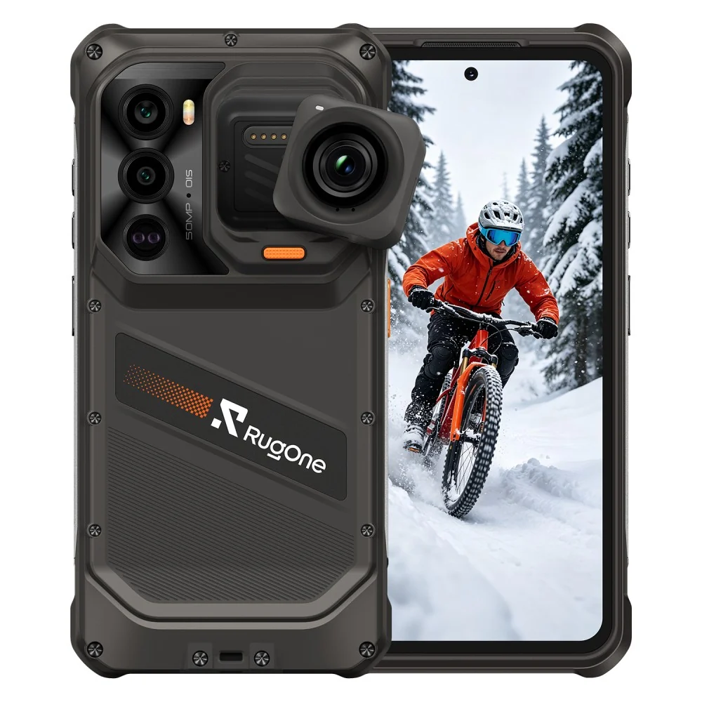 RugOne Xsnap 7 Pro 5G | 6.67吋 AMOLED 120Hz 9300mAh 可拆卸運動相機 夜視 無線充電 WiFi6E eSIM 三防手機