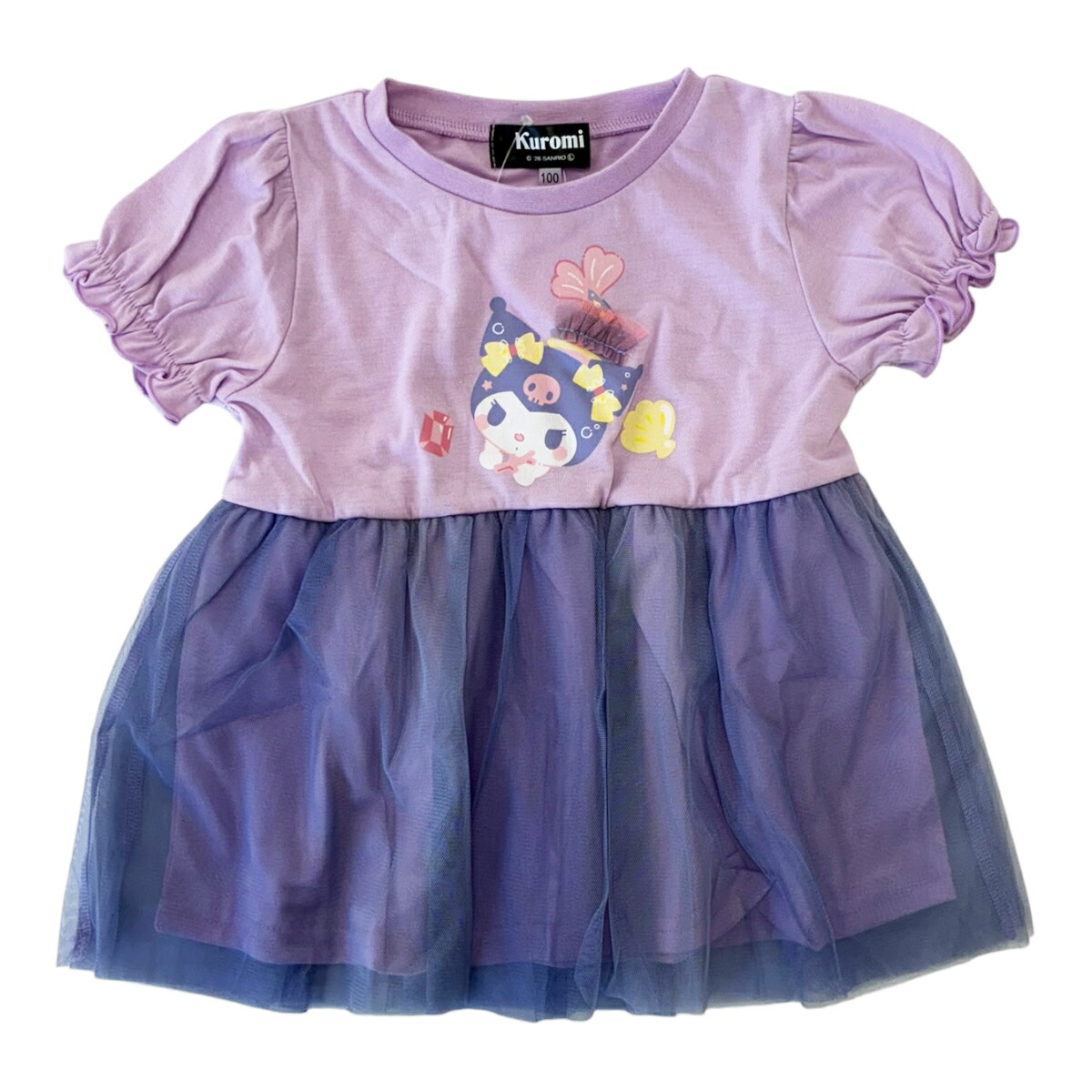 🆕【⭐訂購⭐】🇯🇵日本直送 🌀#Sanrio 荷葉邊薄紗下擺短袖 tee［6款選］ 🌀 [PLFA-0089] [260627]
