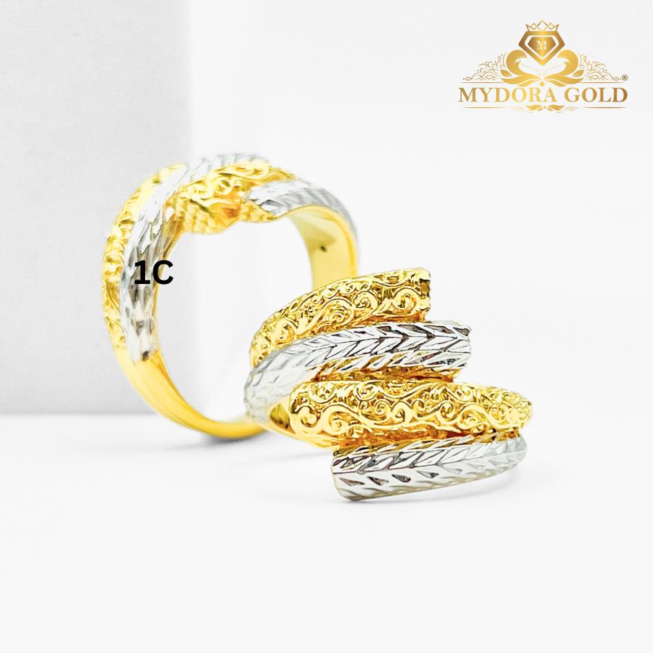 MYDORA Cincin Double Converge Pahat (5G) l EMAS 916/22K