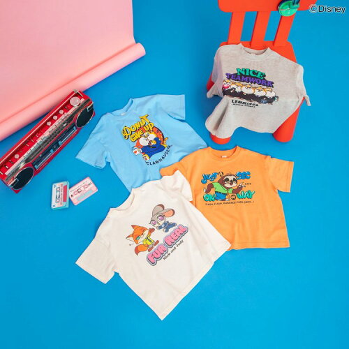 🆕【⭐訂購⭐】🇯🇵 日本直送 🌀#Zootopia Q版圖案 短袖TEE [4款選]🌀 [ELCA-0127][260401]