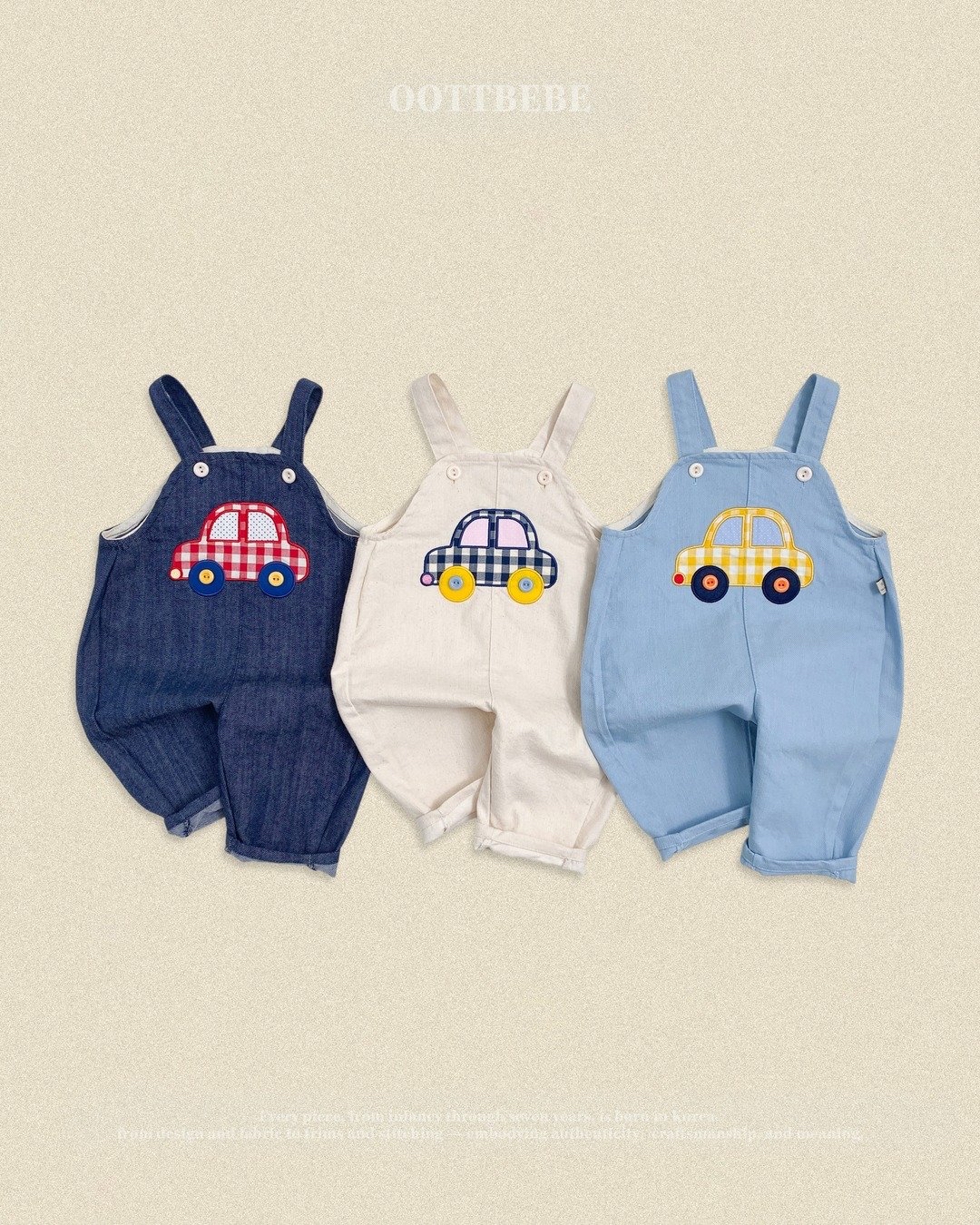 OOTT | Boongboong-i Denim Overalls