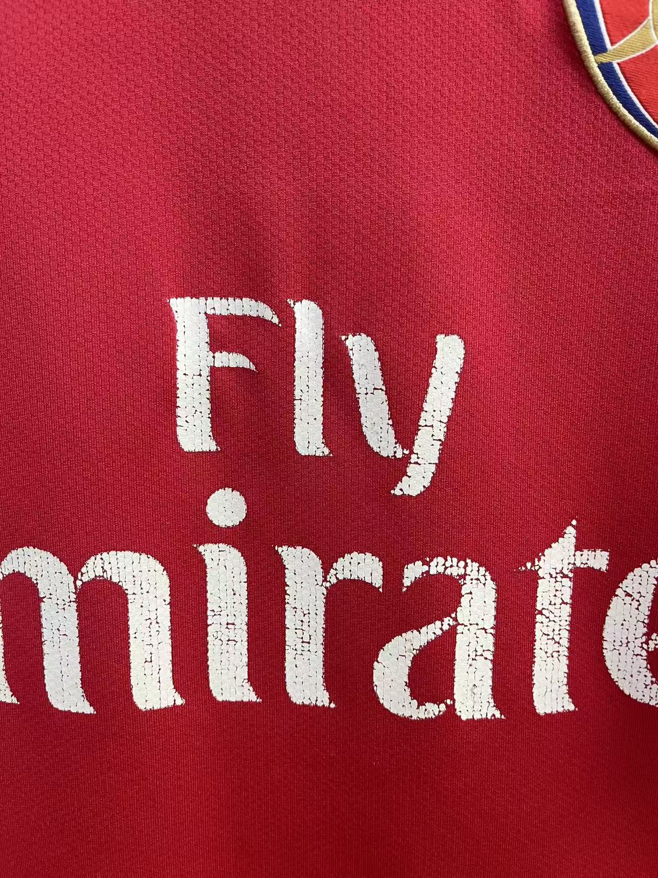 2006-07 Arsenal Home Shirt #14 HENRY Size L