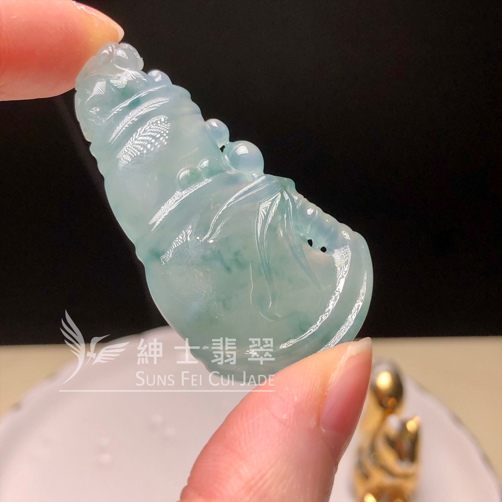  糯冰飄花竹節 YK00114