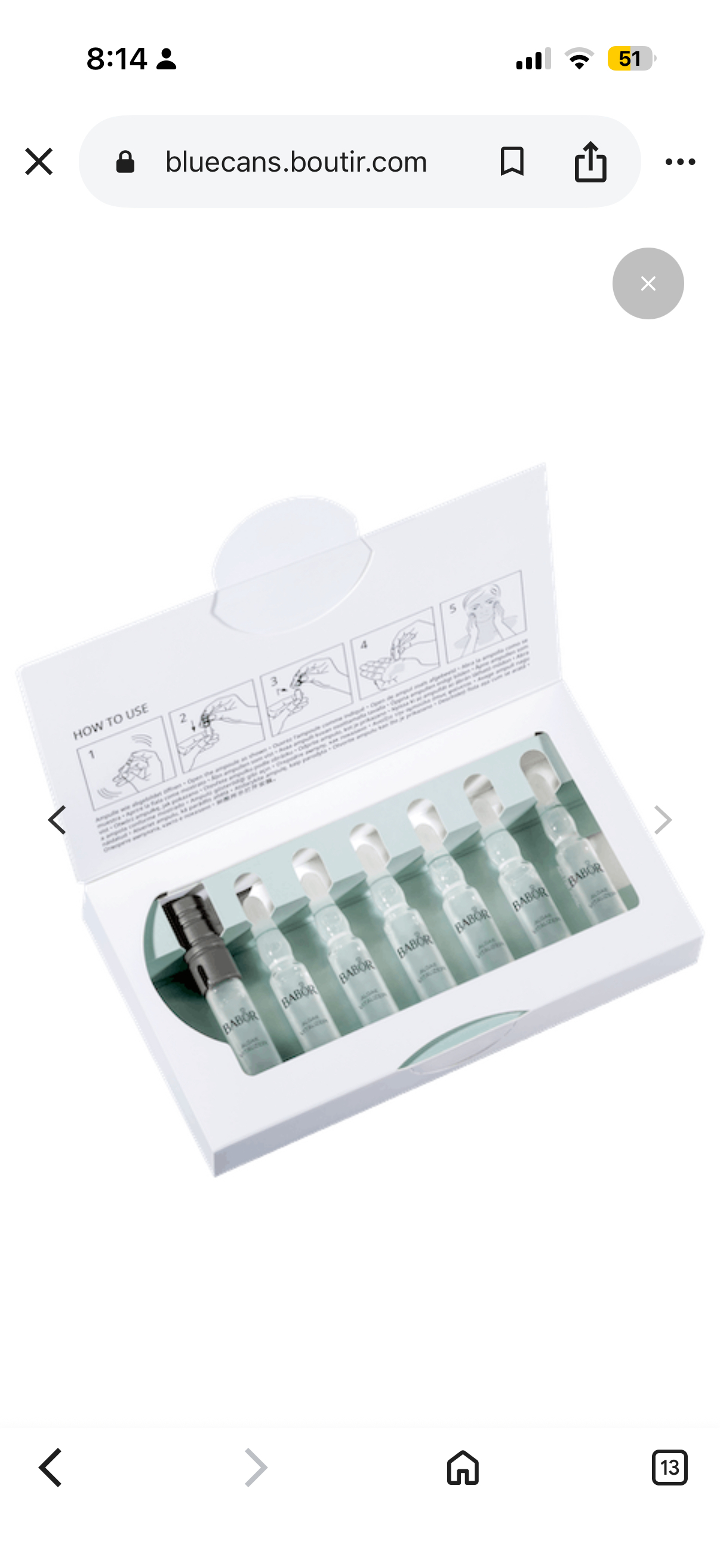 🇩🇪德國BABOR  海藻能量活水安瓶精華 Algae Vitalizer