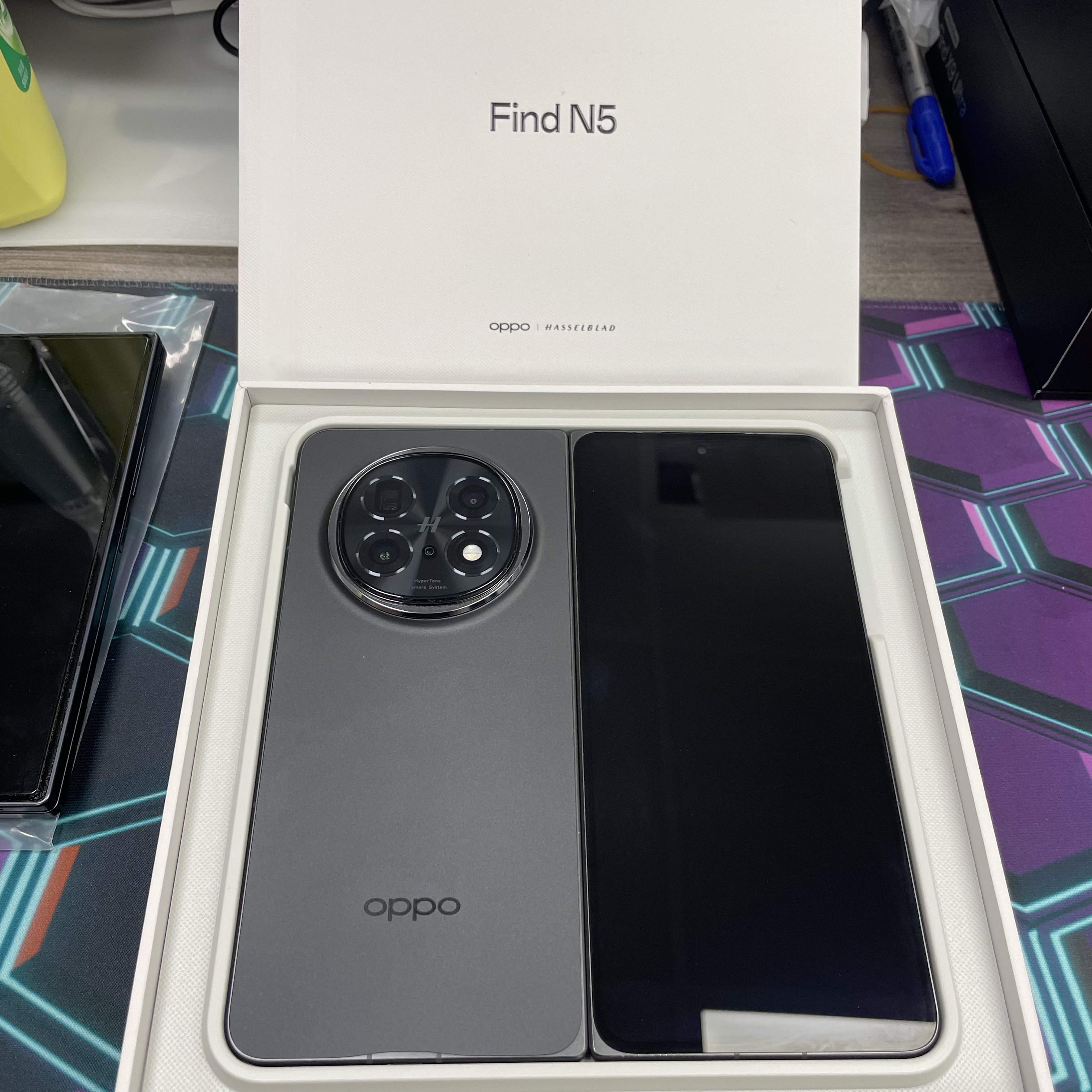 *7254 Oppo Find N5 完美機 16+512GB 黑色 black