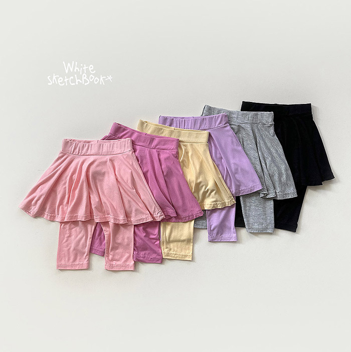 🇰🇷WhiteSketchBook裙褲