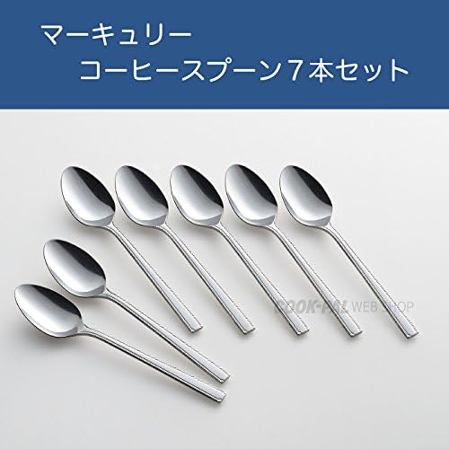 🔥🔥【日本製《吉川》不鏽鋼咖啡甜品匙 7 件套裝】