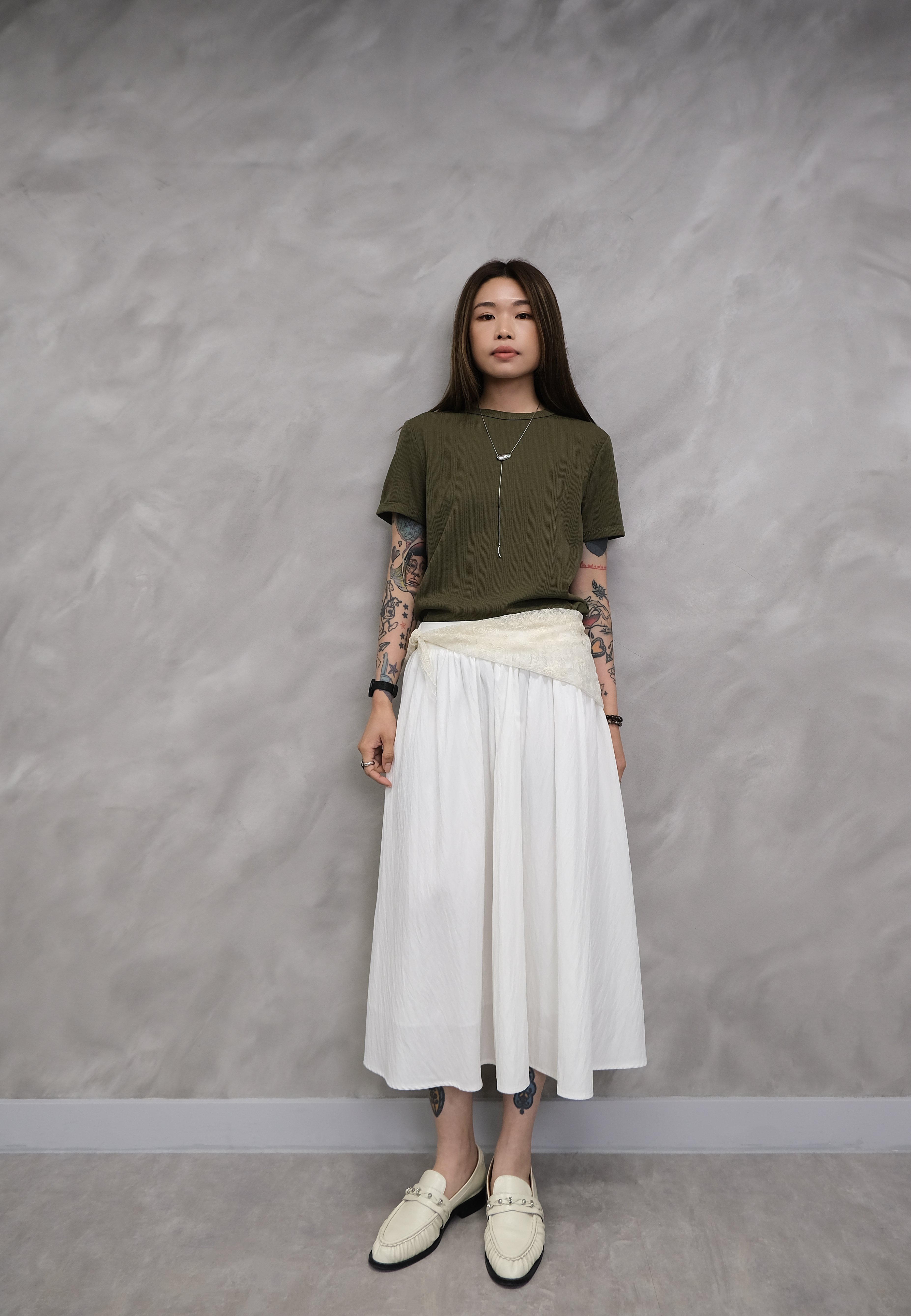 Basic full skirt #sk46