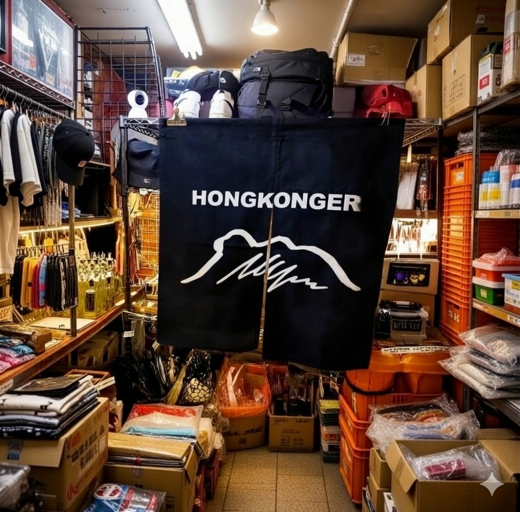 HONGKONGER Partition Curtain - 門簾掛布（可訂製尺寸）