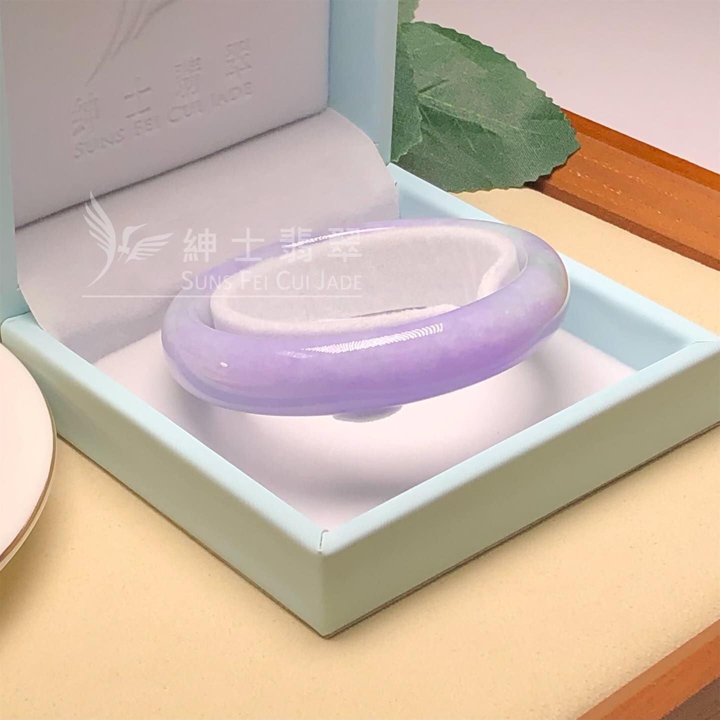 木那濃紫春彩福鐲54.9mm