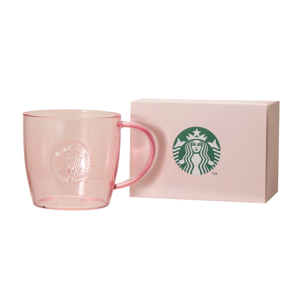 《日本🇯🇵 STARBUCKS Mother's Day 限定系列》耐熱玻璃Logo馬克杯 355ml