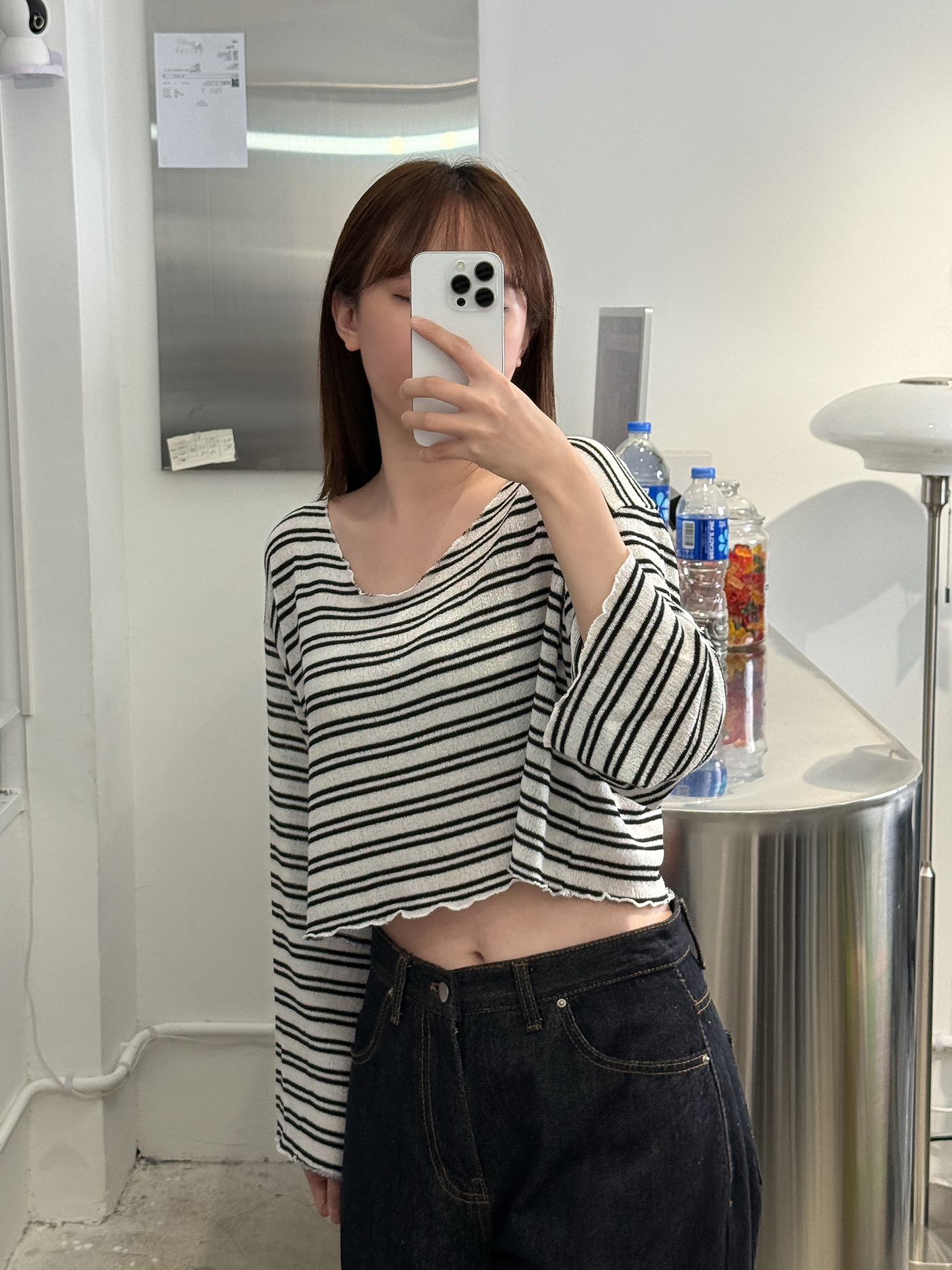 𝐋𝐞𝐭𝐭𝐮𝐜𝐞 𝐞𝐝𝐠𝐞 𝐬𝐭𝐫𝐢𝐩𝐞𝐝 𝐜𝐫𝐨𝐩𝐩𝐞𝐝 𝐭𝐨𝐩
