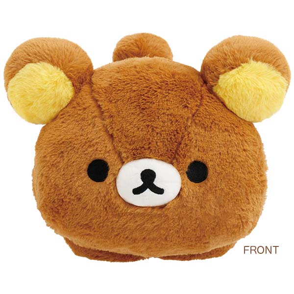 RK 鬆弛熊 3小熊 十年 鬆毛趴公仔M 啡