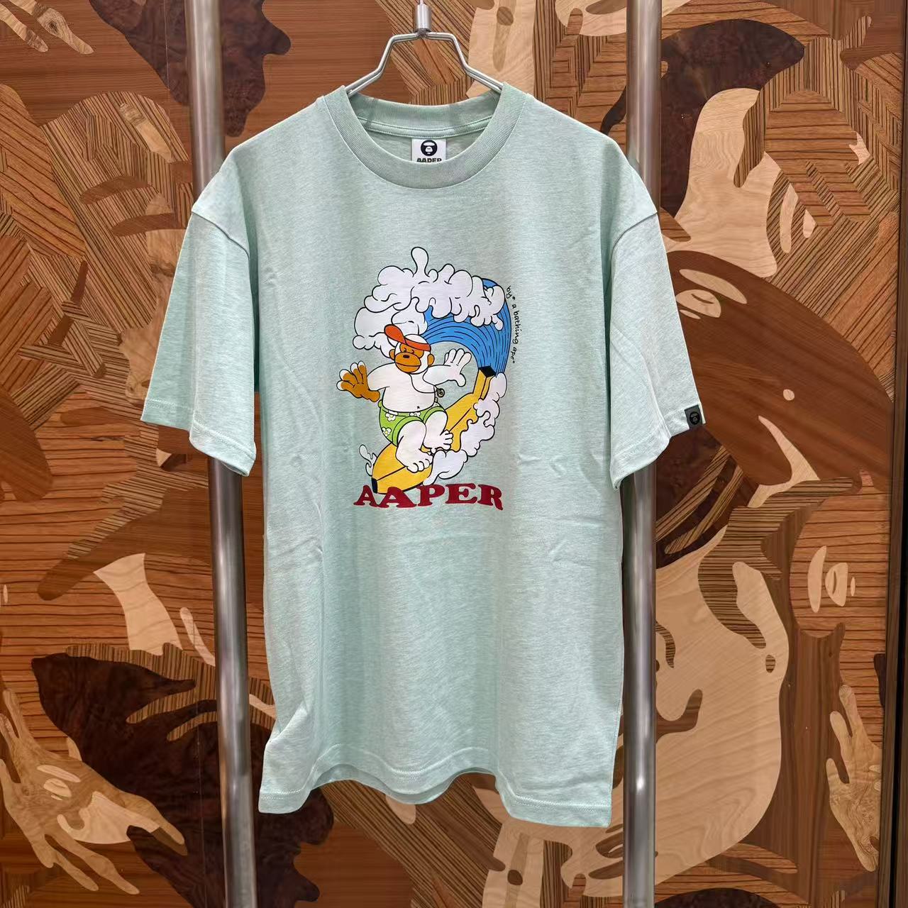 AAPE Relaxed fit AAPER graphic tee (1829) 寬鬆版