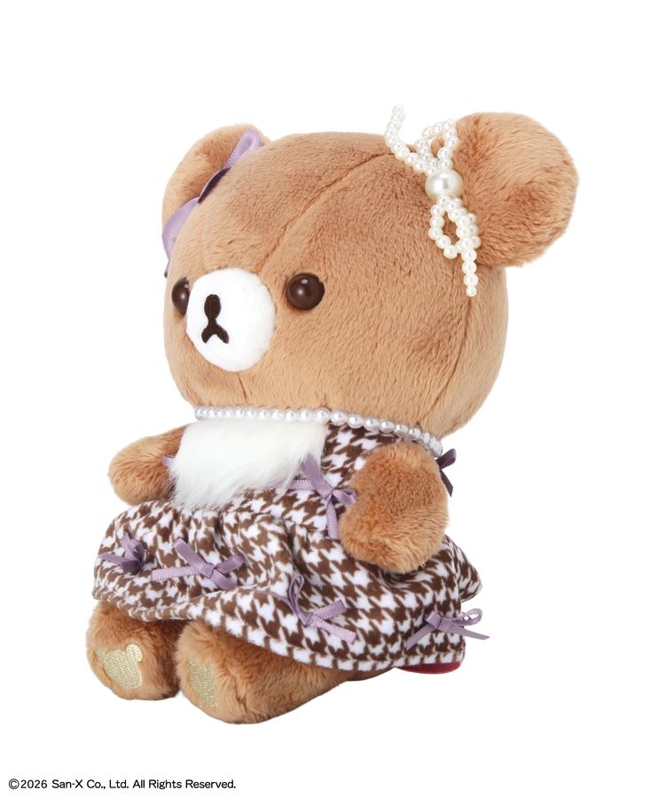 🎀【預訂】Maison de FLEUR × RILAKKUMA 茶小熊公仔