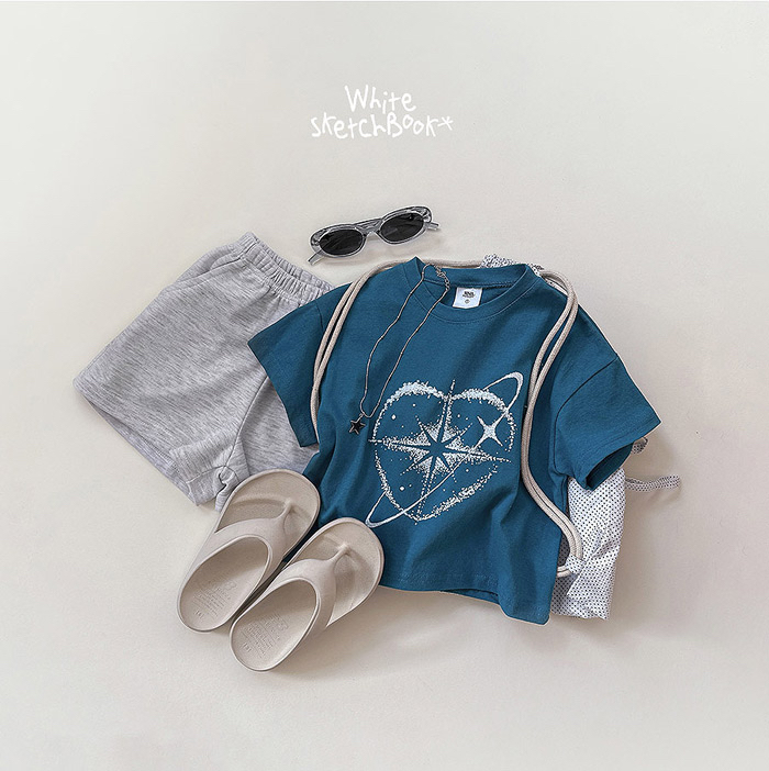 🇰🇷WhiteSketchBook tee