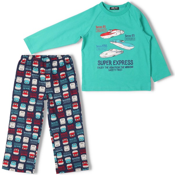  🆕【⭐訂購⭐】🇯🇵日本直送 #JR新幹線列車 全身印花 家居服套裝［2款選］🌀 [ELBA-0142][260318]