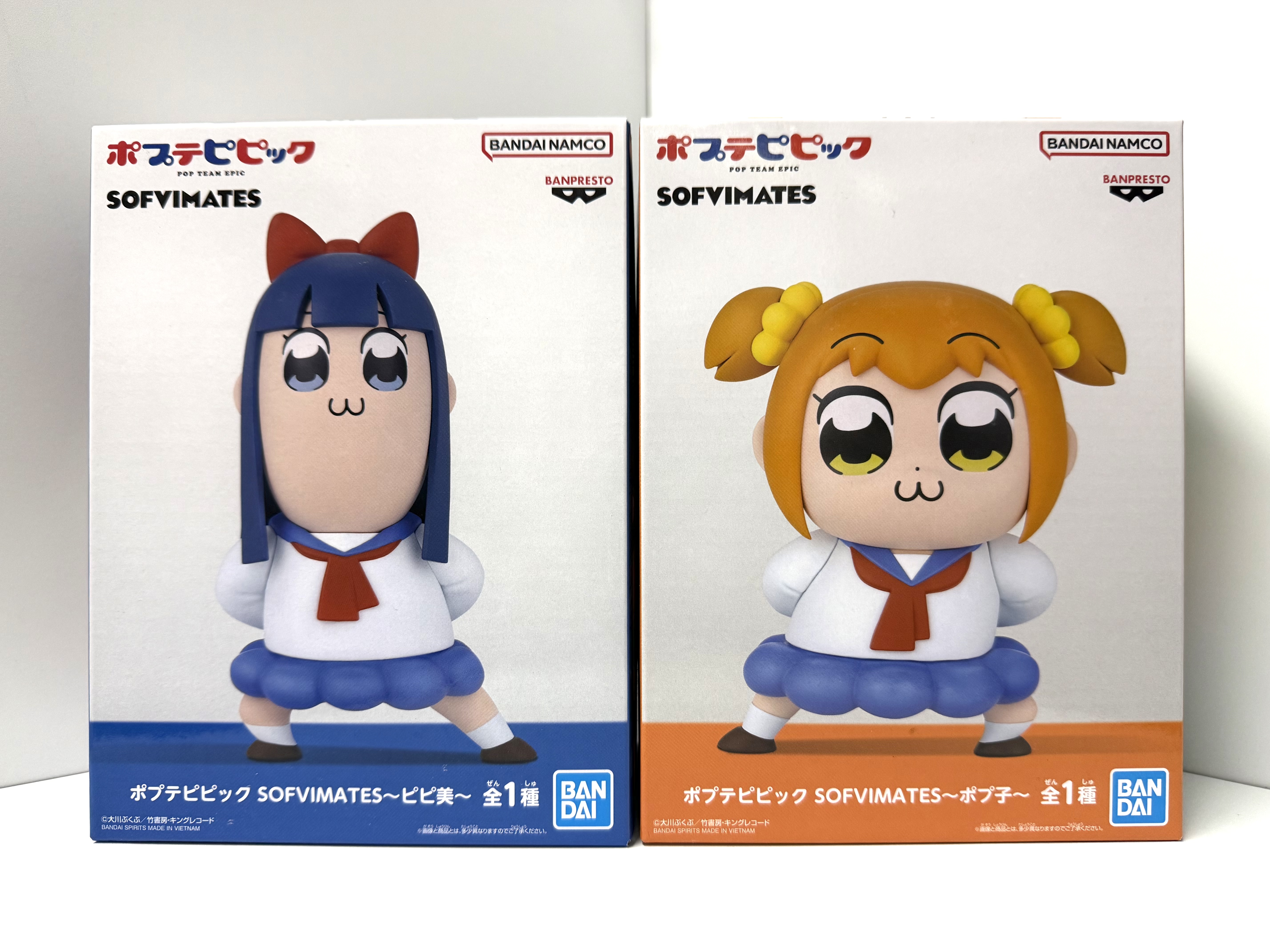 SOFVIMATES POP TEAM EPIC （POP子 / PIPI美）figure 景品