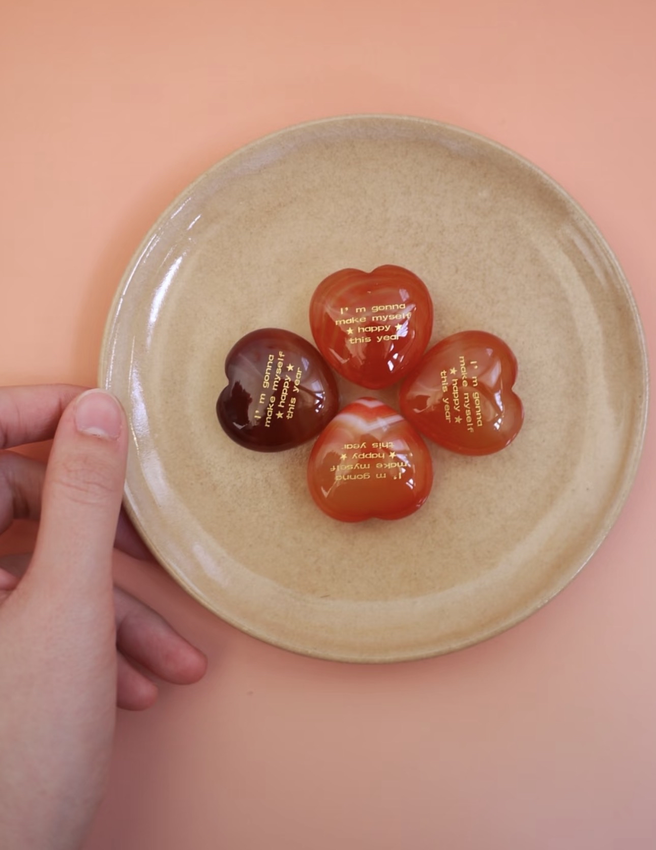 I'm gonna make myself happy this year 