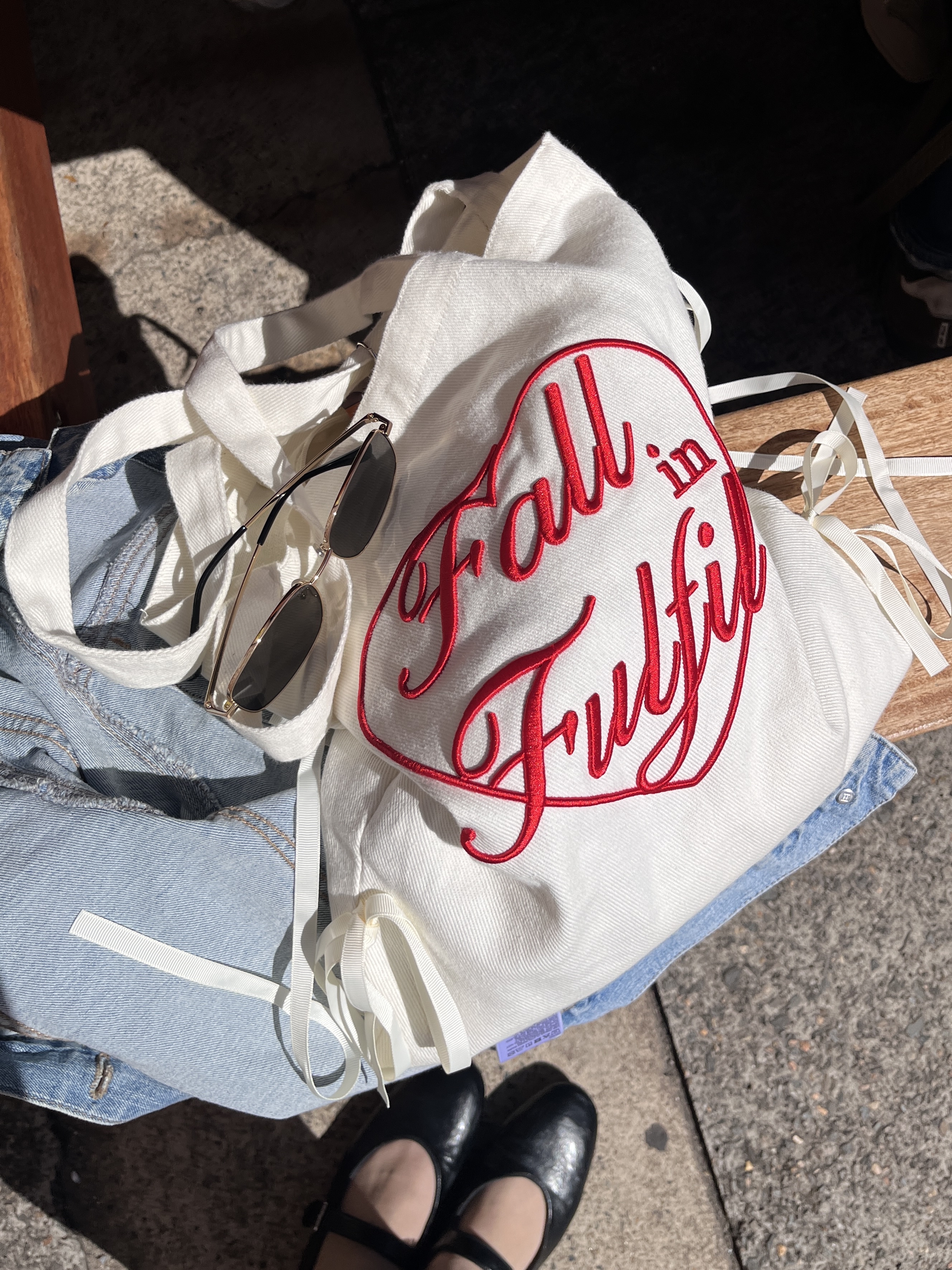 Fall in Fulfil Canvas Bag