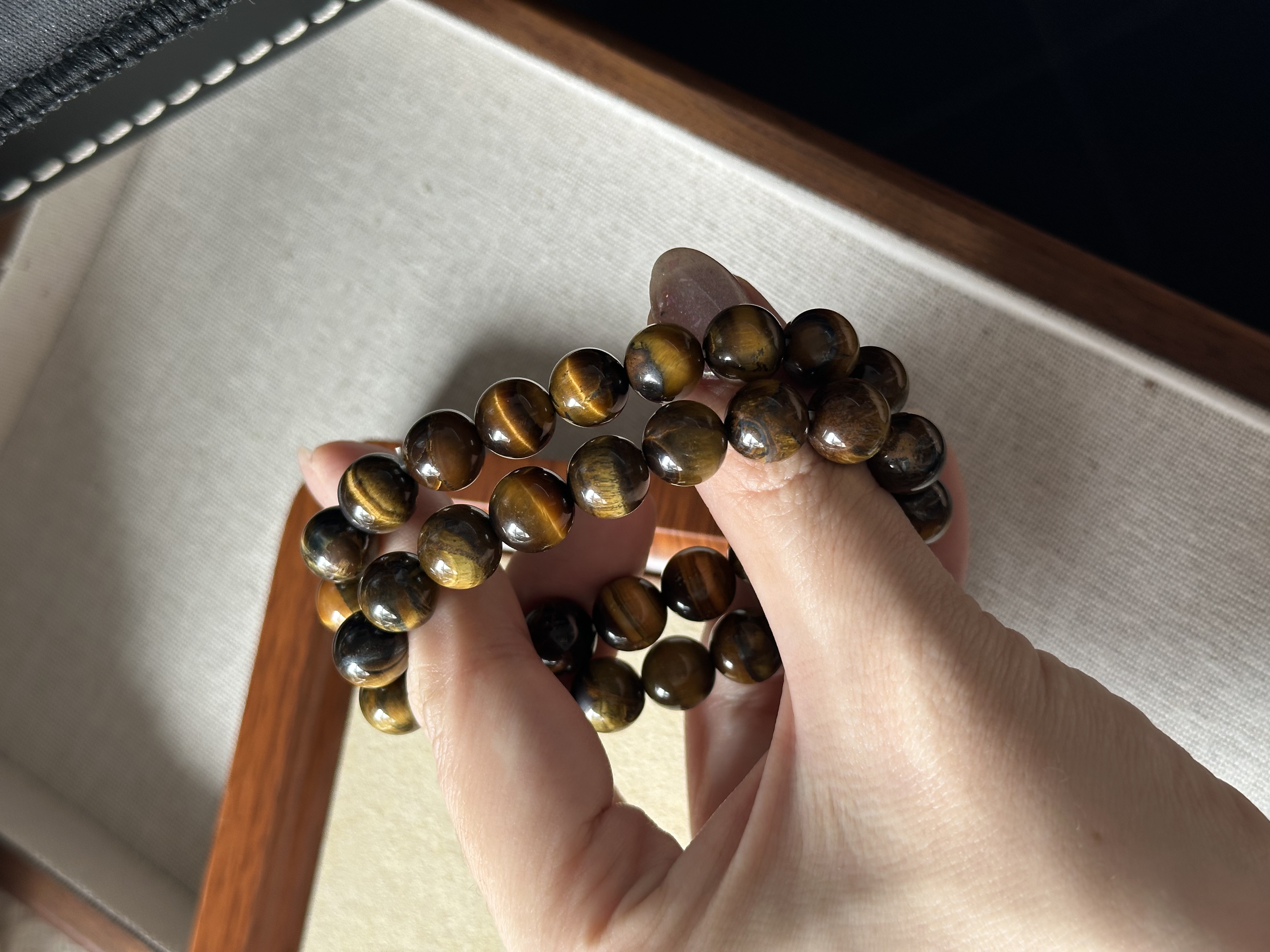黄虎眼 ｜ Yellow Tiger’s Eye 10mm+