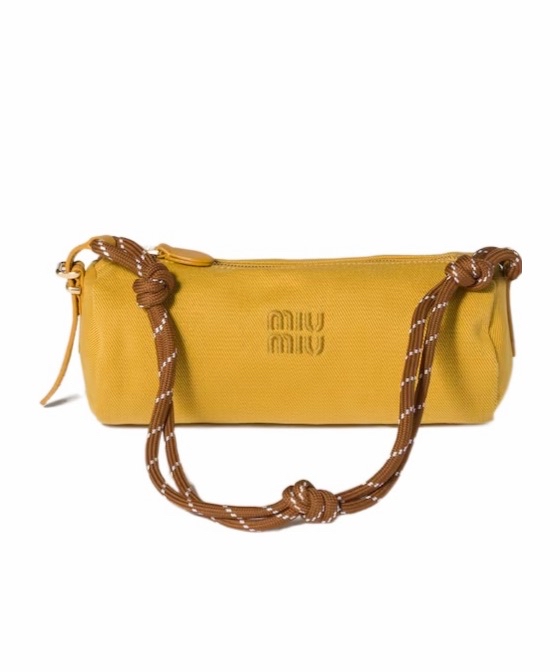 Miu Miu 女士 華達呢小袋均碼碼22cm*9cm*9cm 