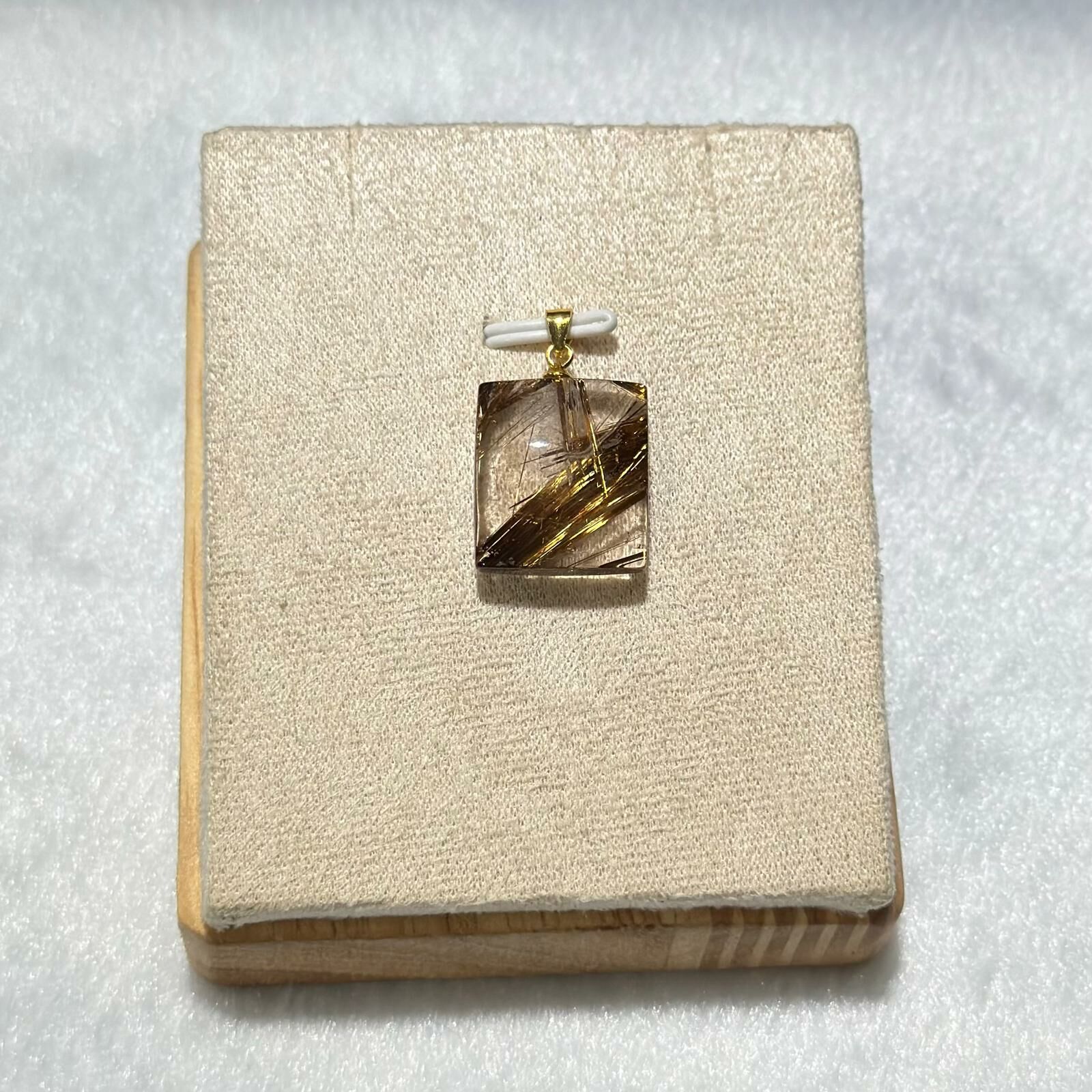 銅鈦晶吊飾 (#02)