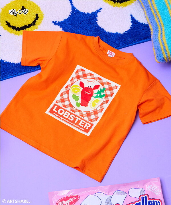 🇯🇵預訂 日本直送🇯🇵Markey’s x Wiggle Wiggle八色趣味印花短袖T恤