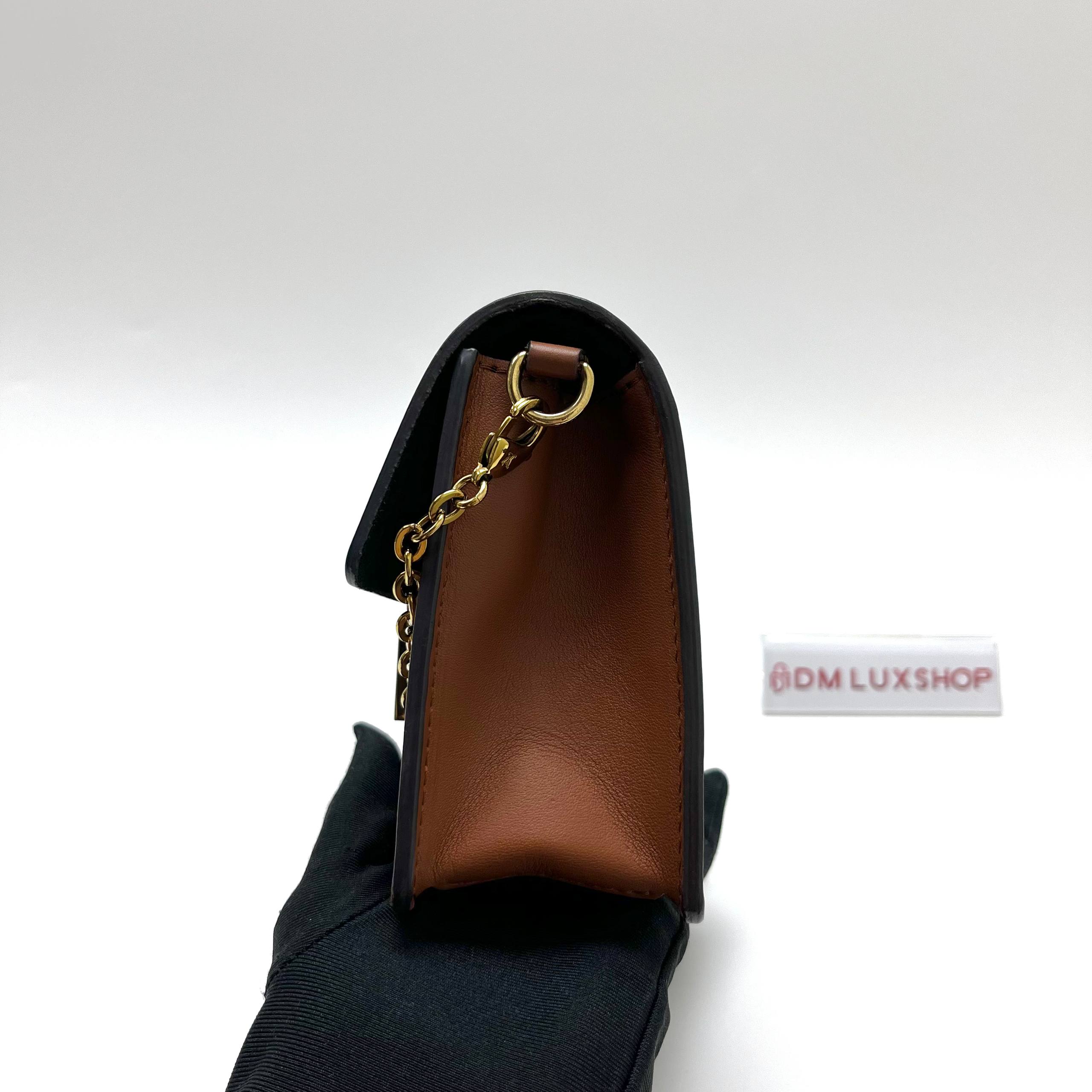 LV Reverse Monogram Dauphine WOC GHW