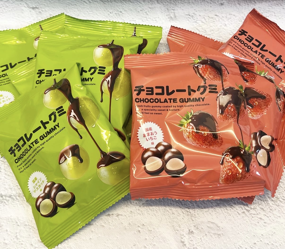 日本COSTCO  Chocolate Gummy 綜合巧克力水果軟糖 麝香葡萄/甘王草莓 