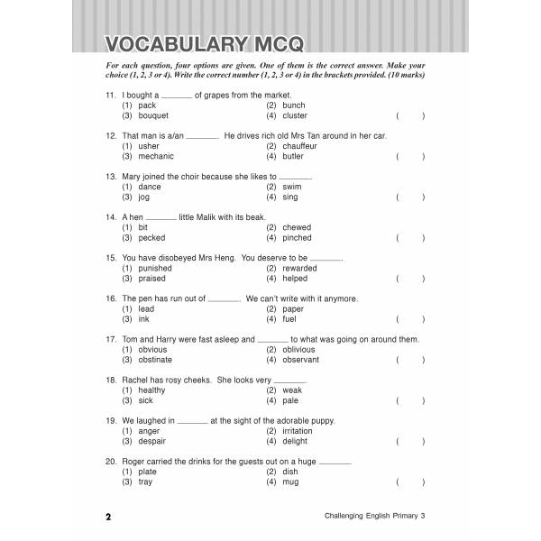 Challenging English Primary 3 (2nd Ed)