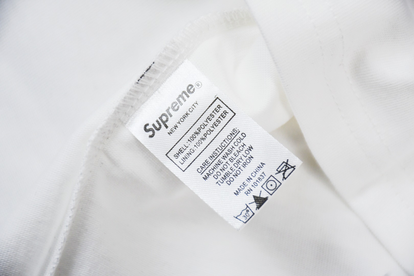 Supreme Collar Logo L/S Top Tee