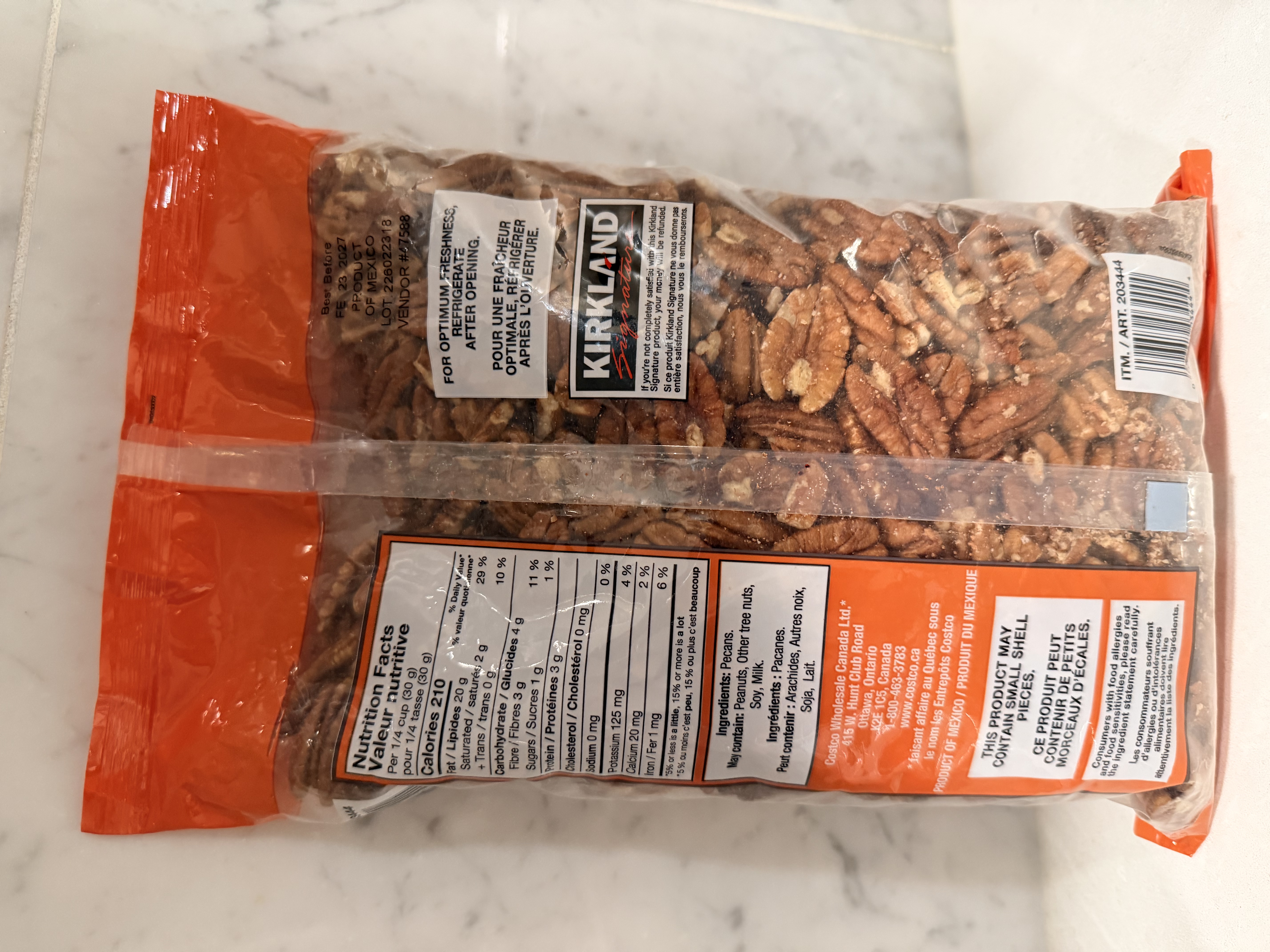 Kirkland 胡桃 907g